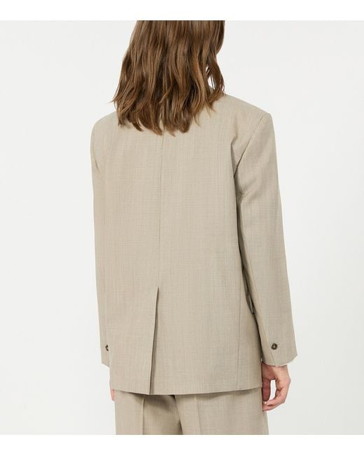 Weekend by Maxmara Natural Virgin Wool Blazer