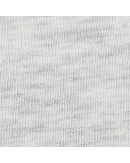 Skims Gray Cotton Everyday Scoop Bralette