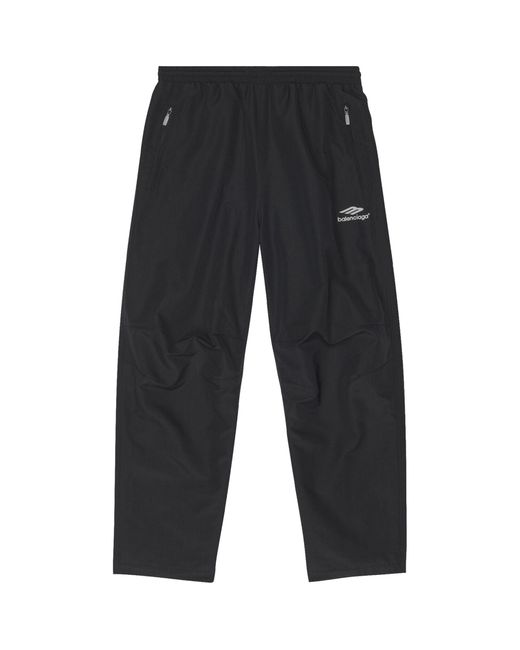 Balenciaga Cotton Logo Sweatpants in Black | Lyst