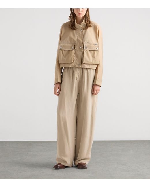 Prada Natural Washed Re-Nylon Jacket