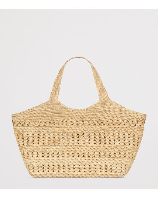 Saint Laurent Metallic Medium Icare Tote Bag