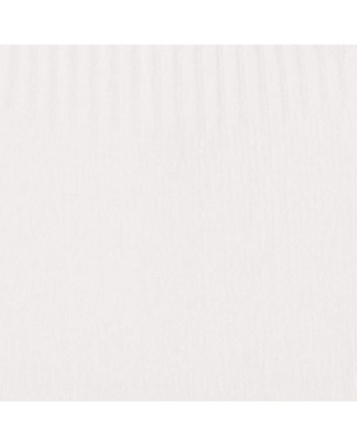 vuori White No Show Performance Socks for men