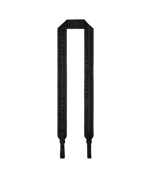 Off-White c/o Virgil Abloh Black Logo Shoulder Strap