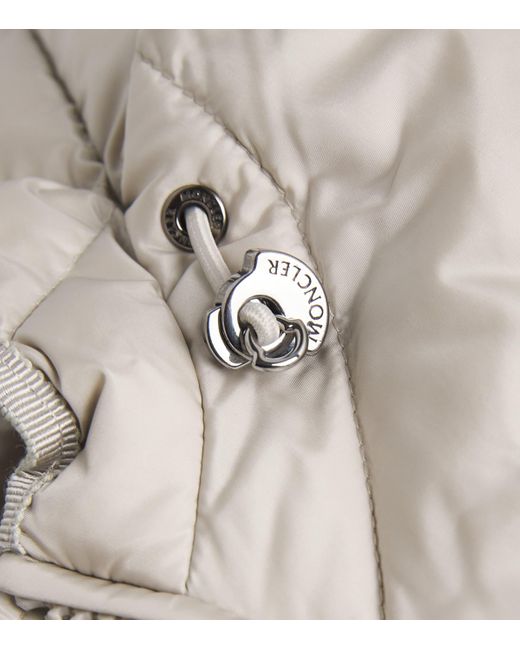 Moncler Gray Down Avoce Puffer Jacket