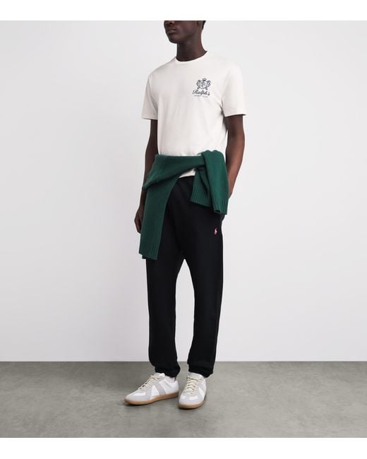 Polo Ralph Lauren White Cotton Ralph's Beach Club T-Shirt for men
