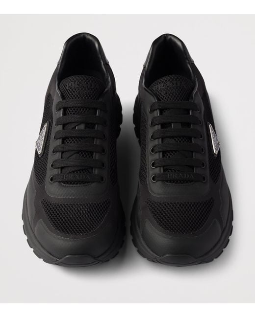 Prada Black Prax 2.0 Sneakers for men