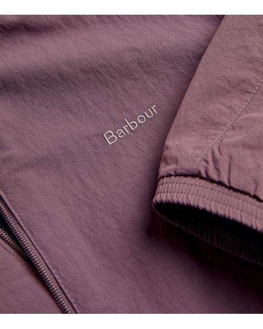 Barbour Purple Showerproof Berwick Jacket for men