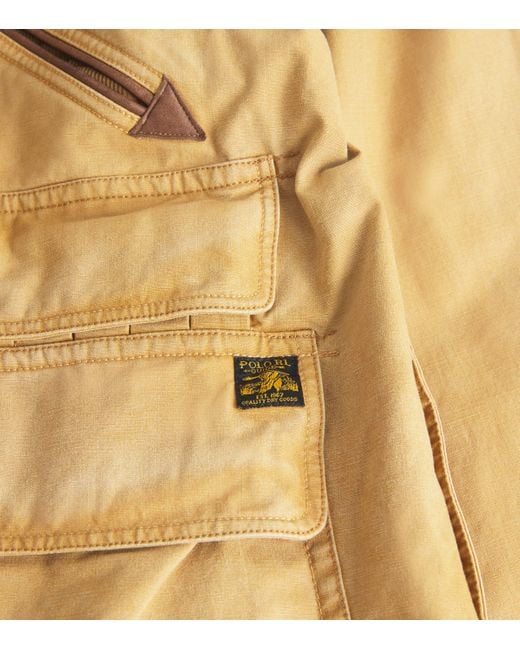 Polo Ralph Lauren Metallic Cotton Utility Jacket for men
