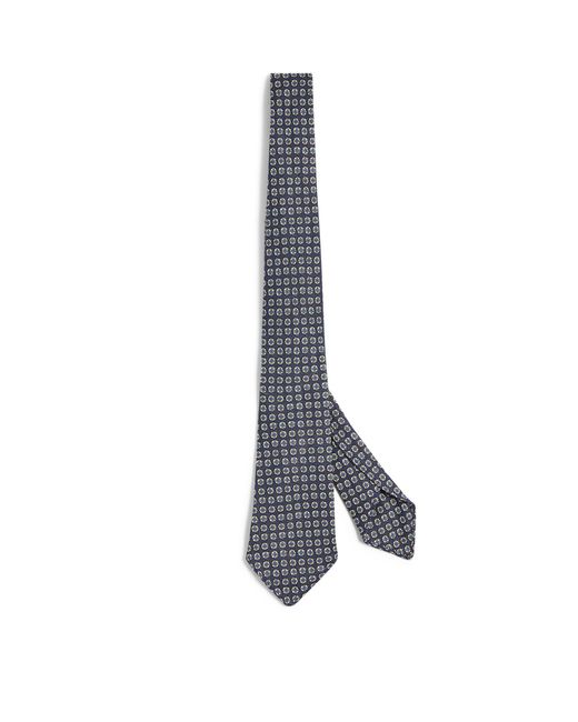 Polo Ralph Lauren Blue Linen Vintage-dot Tie for men
