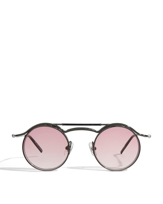 Matsuda Pink 2903H Cross-Bar Sunglasses for men