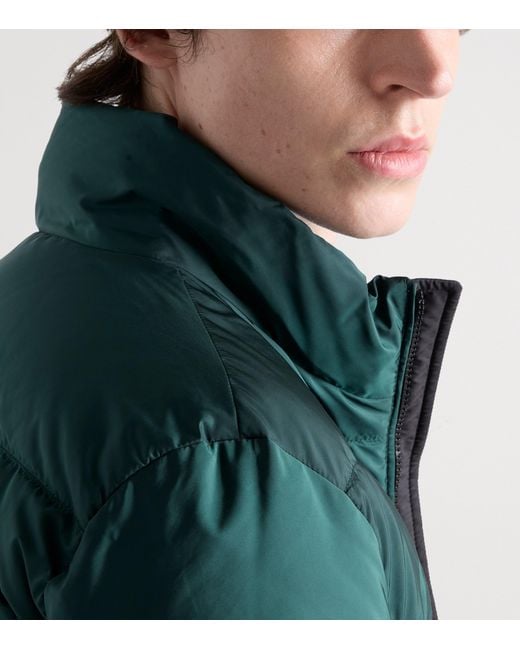 Prada Green Re-Nylon Puffer Jacket for men