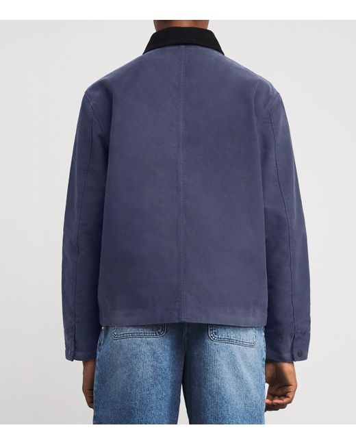 Citizens of Humanity Blue Cotton-Corduroy Jacket for men