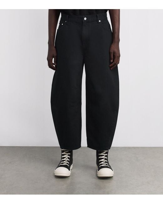 Helmut Lang Blue Barrel-Leg Jeans for men