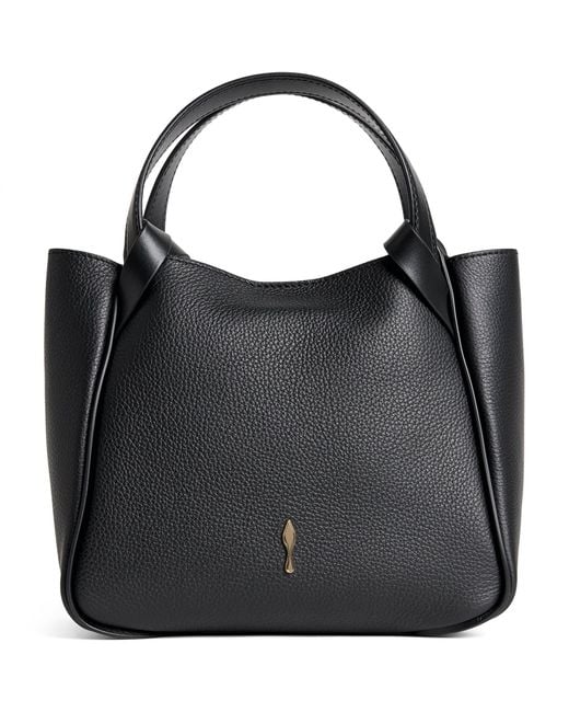 Christian Louboutin Black Bettina Mini Leather Tote Bag