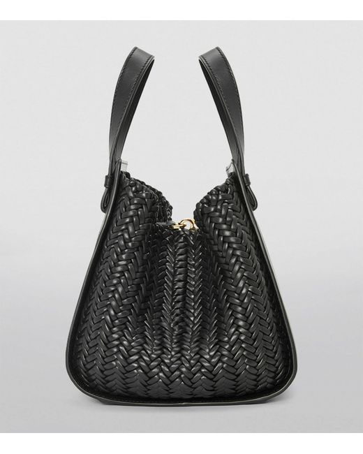 Loewe Black Leather Hammock Top-handle Bag