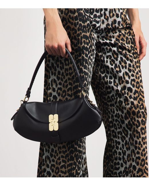 Ganni Black B-Kat Shoulder Bag