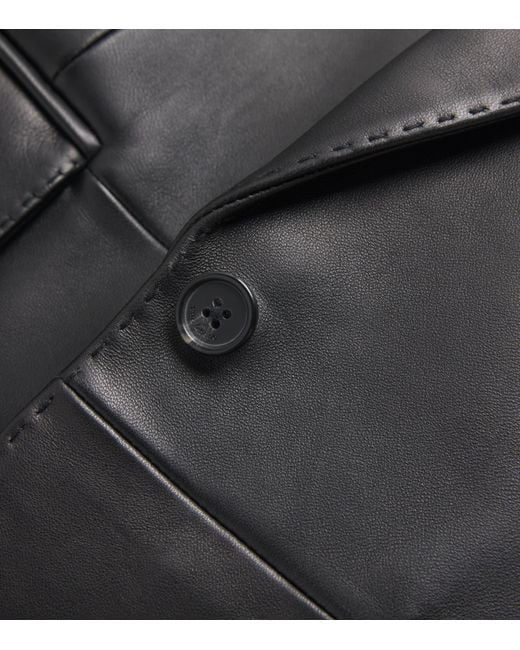 Rag & Bone Black Ash Leather Jacket