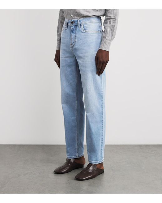 Brioni Blue Merano Straight Jeans for men