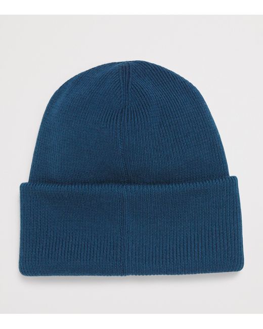 Canada Goose Blue Wool Arctic Toque Beanie for men