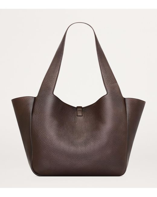Saint Laurent Brown Le 5 À 7 Bea Tote Bag