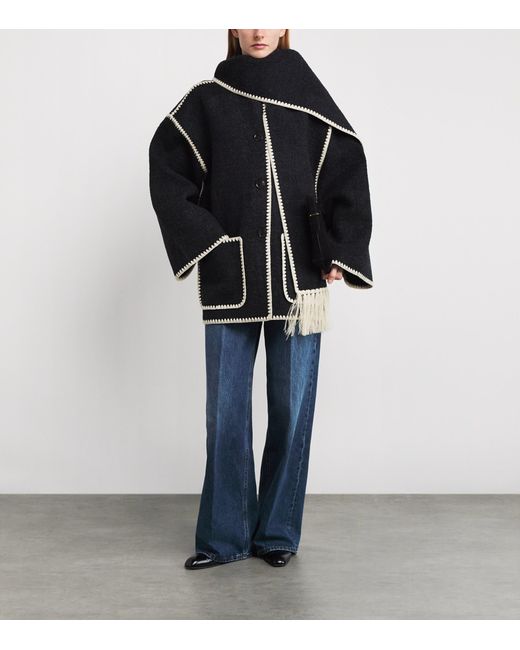 Totême Blue Wide-Leg Jeans