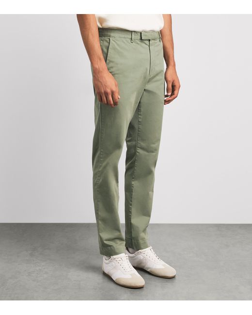 Polo Ralph Lauren Green Stretch-Cotton Jarrett Slim Chinos for men