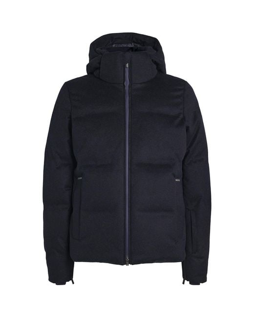 Kjus Blue Cashmere Waterproof Tech Jacket for men