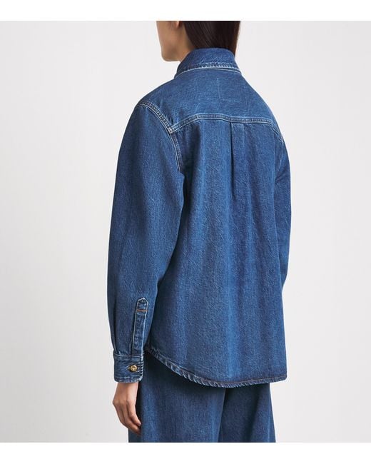 Blazé Milano Blue Nariida Berber Denim Shirt