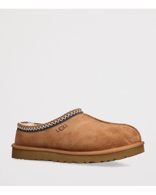 Ugg Brown Suede Tasman Ii Slippers for men