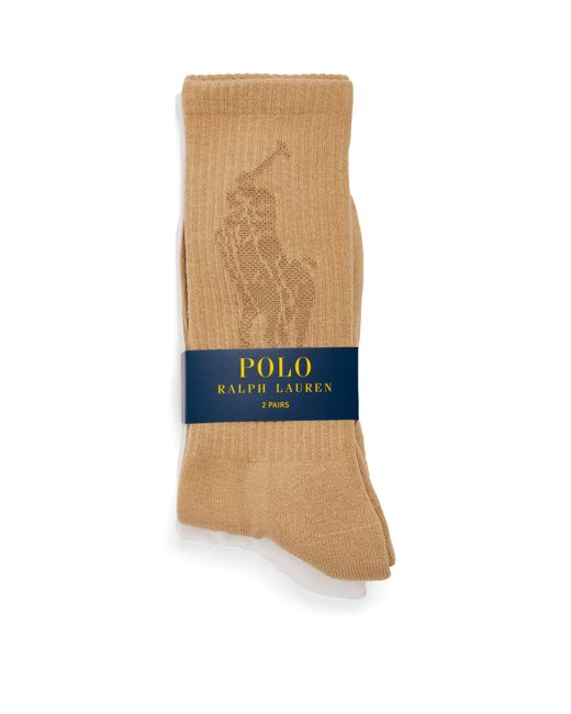 Polo Ralph Lauren Blue Cotton-blend Polo Bear Socks for men
