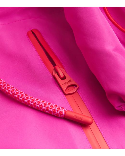 Mackage Pink Kalea-Z Rain Jacket