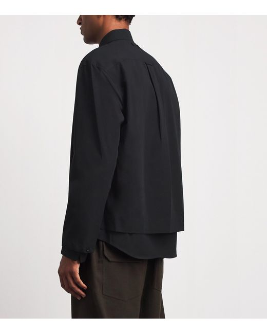 Craig Green Black Cotton Panelled Shirt for men