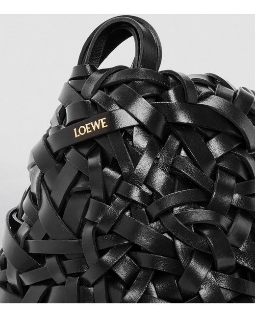 Loewe Black Small Leather Nest Bag