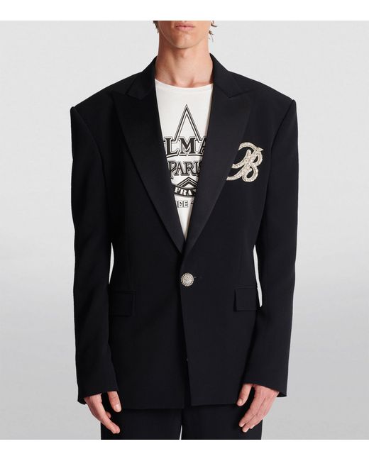 Balmain tuxedo shop jacket