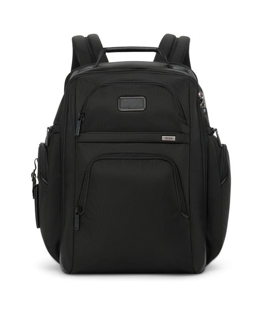 Tumi Black Alpha 4 Brief Pack Backpack