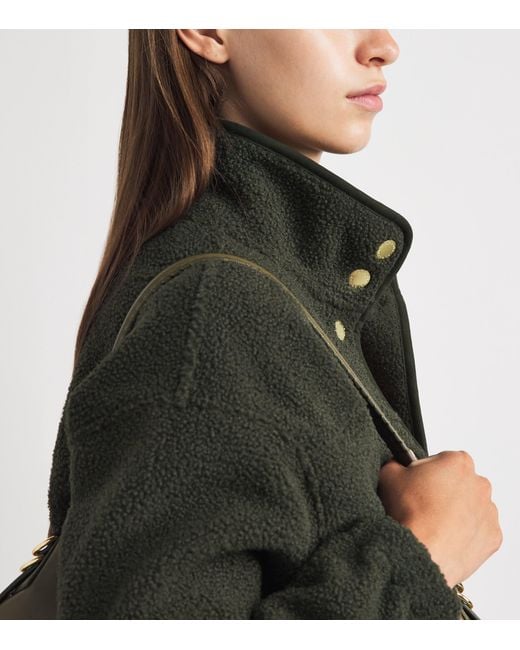 Barbour Black Fleece Mabel Bomber Jacket