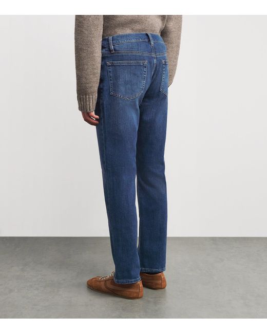 FRAME Blue The Modern Straight Jeans for men