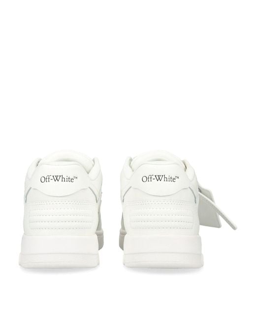 Off-White c/o Virgil Abloh White Leather Out Of Office ''ooo'' Sneakers