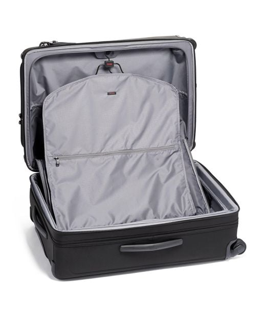Tumi Black Alpha 3 Medium Trip Expandable 4-Wheel Packing Case for men