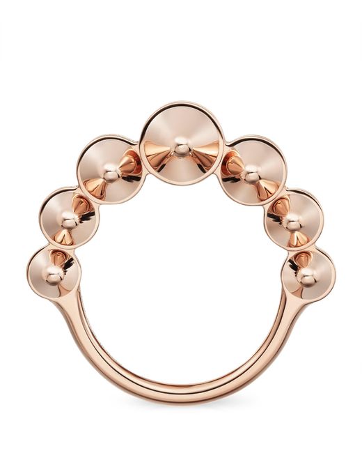 Cartier Pink Onyx And Diamond Clash De Ring