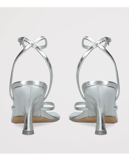 Jonathan Simkhai Metallic Leather Kelsey Heeled Sandals 75