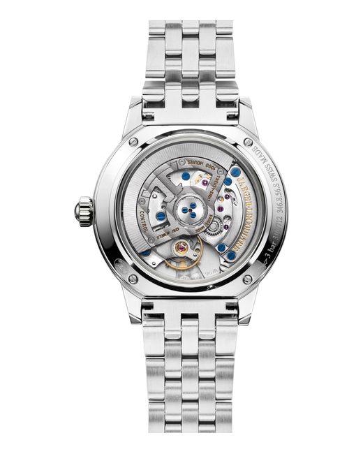 Jaeger-lecoultre White Small Stainless Steel And Diamond Rendez-Vous Night & Day Watch