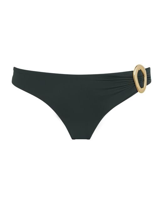 Away That Day Black Cabo Verde Bikini Bottoms