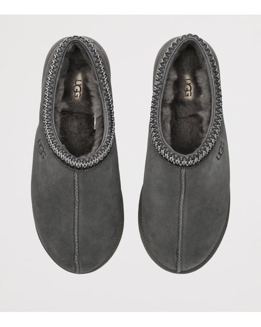 Ugg Gray Suede Tasman Ii Slippers for men