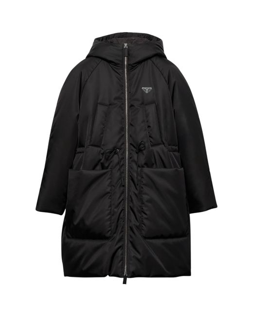 Prada Black Down-Filled Re-Nylon Puffer Jacket