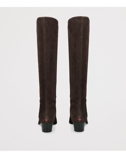 Aeyde Brown Medea Knee High Boot 45
