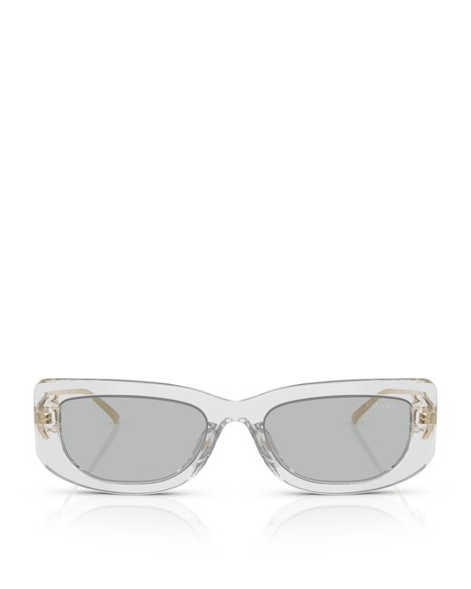 Prada Metallic Injected 14Ys Gry Shn Gry