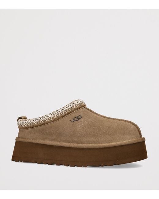 Ugg Brown Suede Tazz Ii Slippers