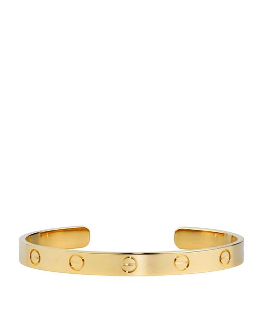 Cartier Natural Yellow Gold Love Bracelet