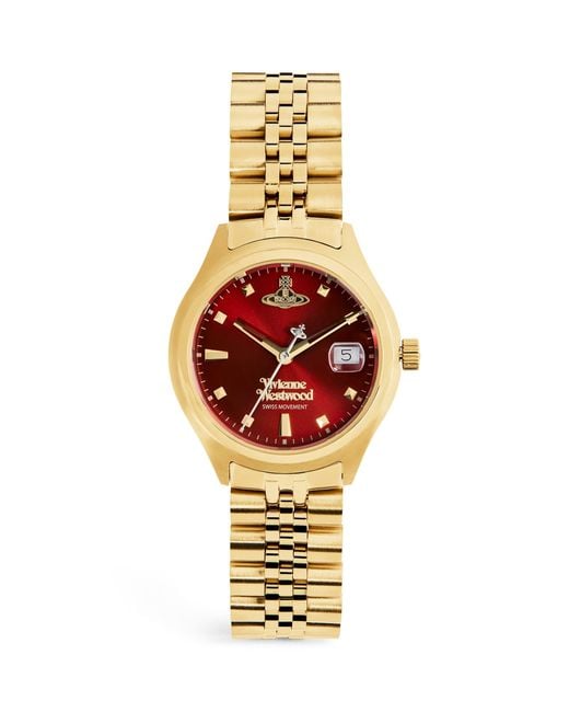 Vivienne Westwood Metallic Stainless Steel Little Camberwell Watch